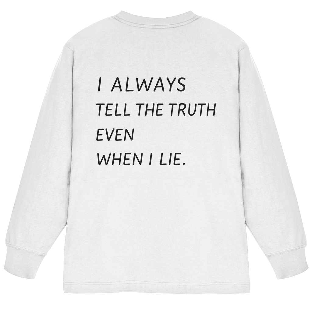 Truth - Organic Heavy Oversized Longsleeve T-Shirt