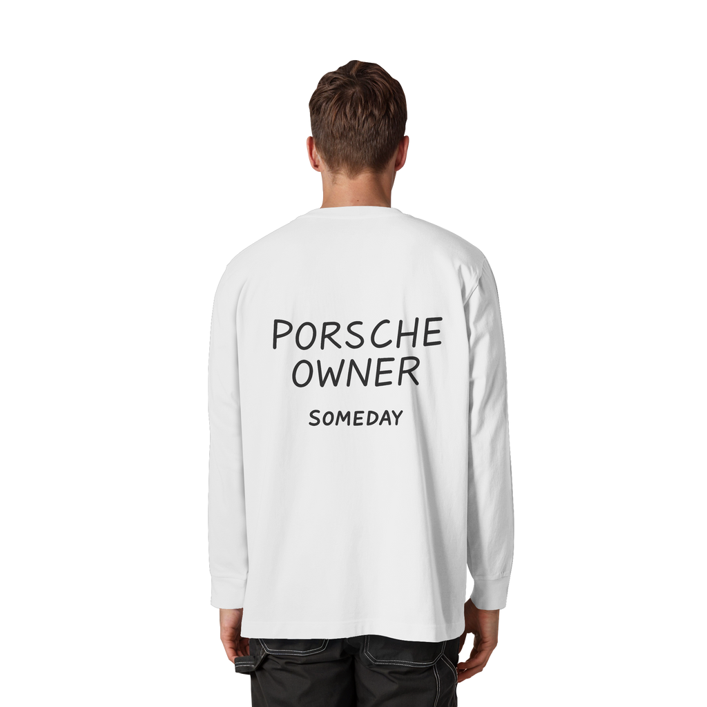 Someday - Organic Heavy Oversized Longsleeve T-Shirt