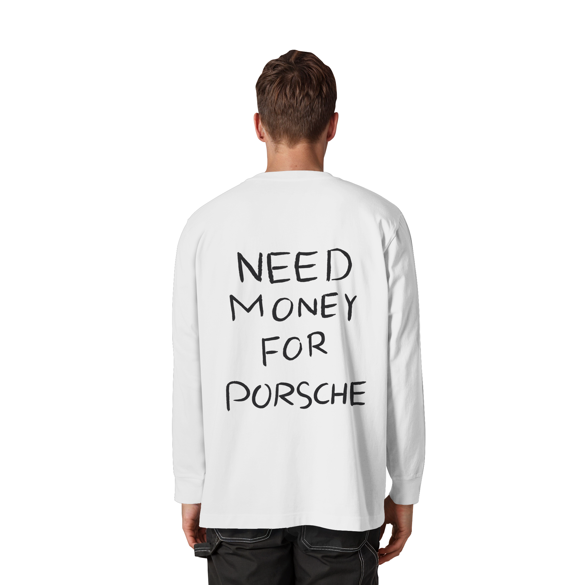 Ambition - Organic Heavy Oversized Longsleeve T-Shirt