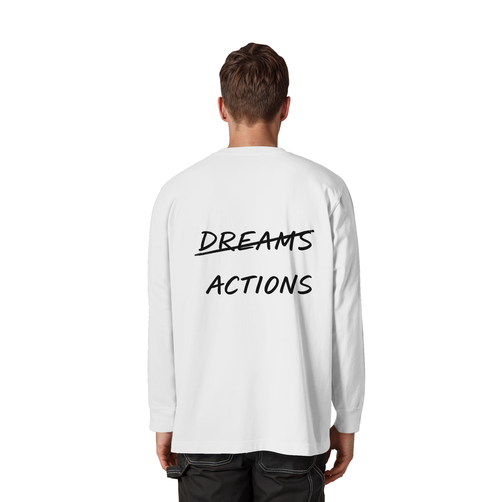 Action - Organic Heavy Oversized Longsleeve T-Shirt