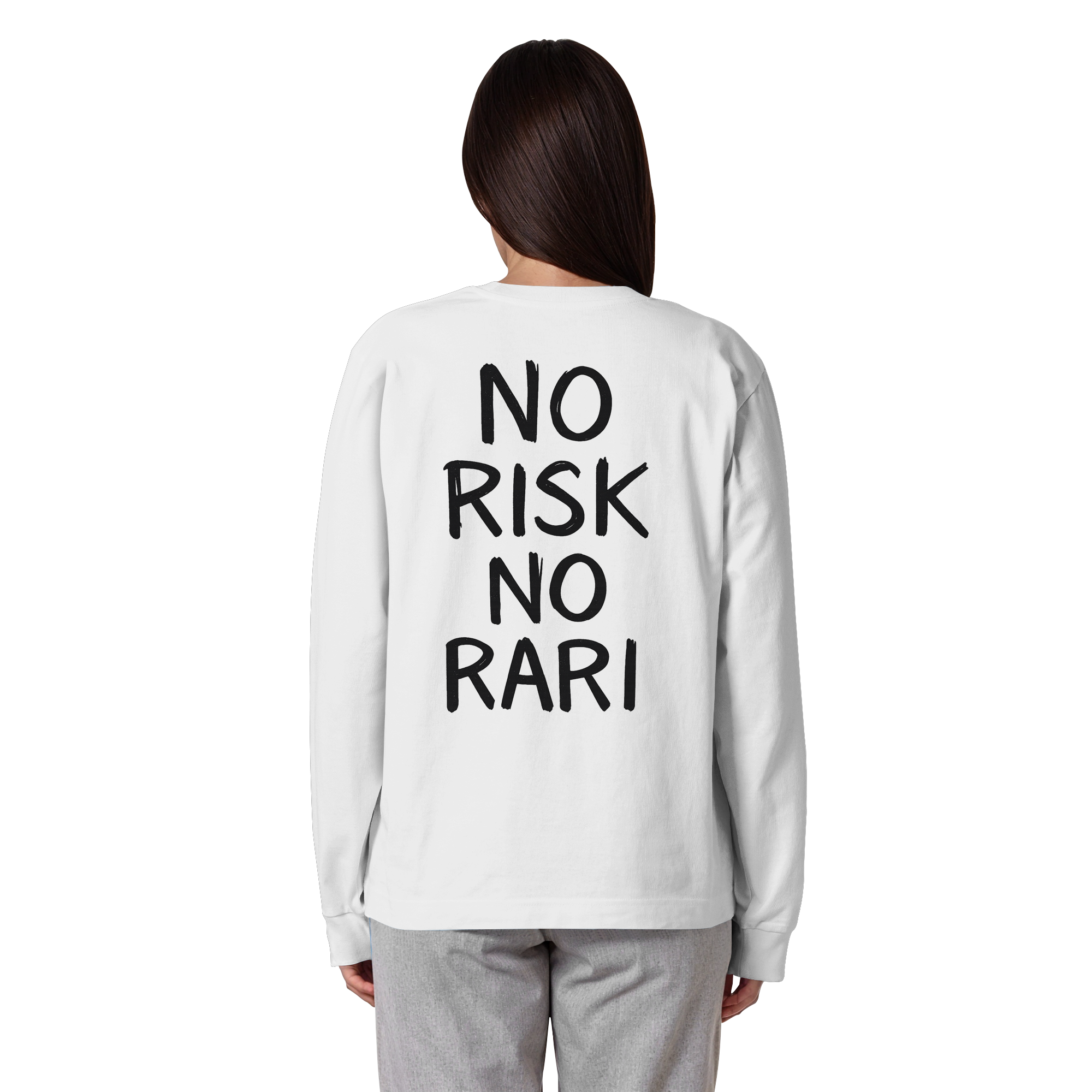 Risk - Organic Heavy Oversized Longsleeve T-Shirt