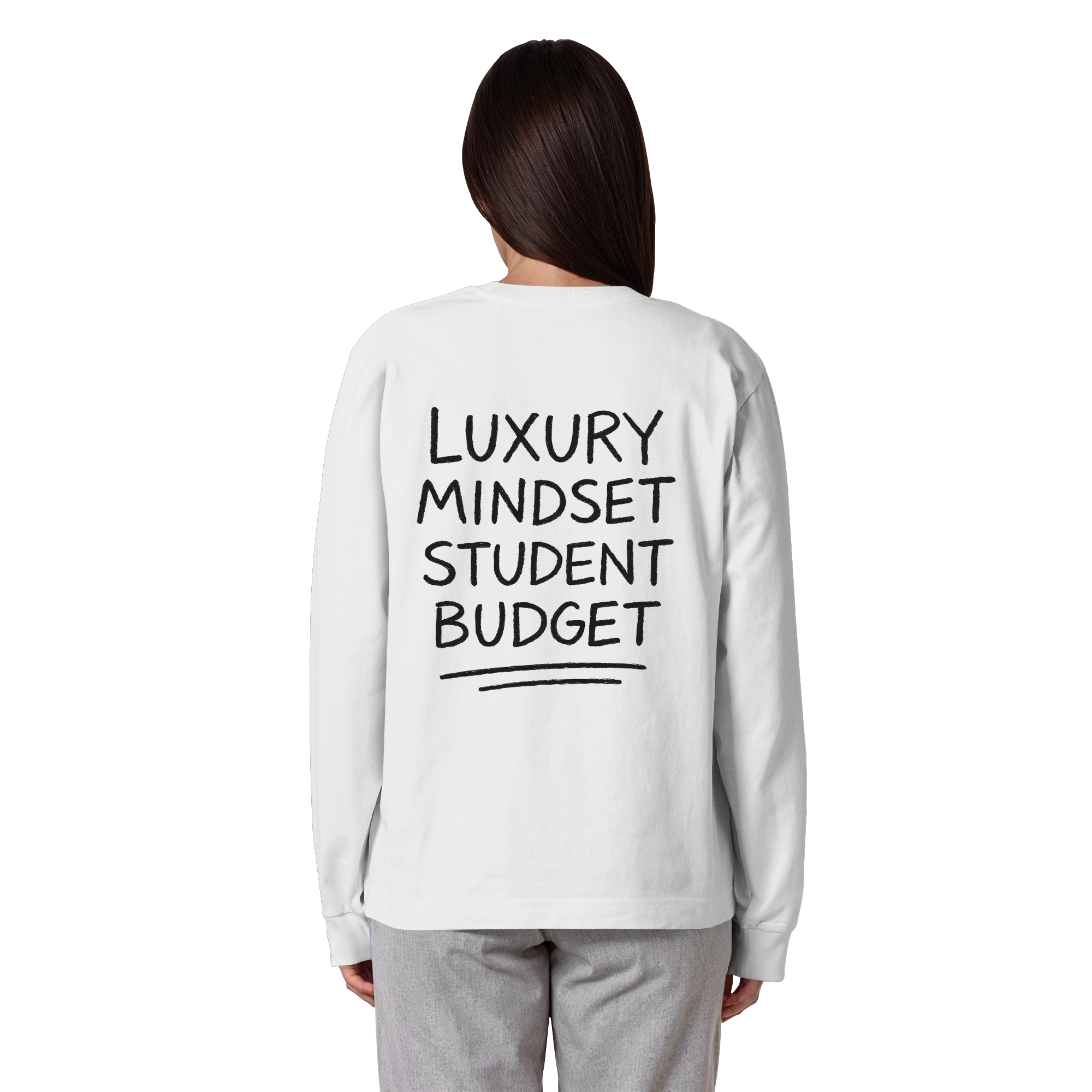 Luxury - Organic Heavy Oversized Longsleeve T-Shirt