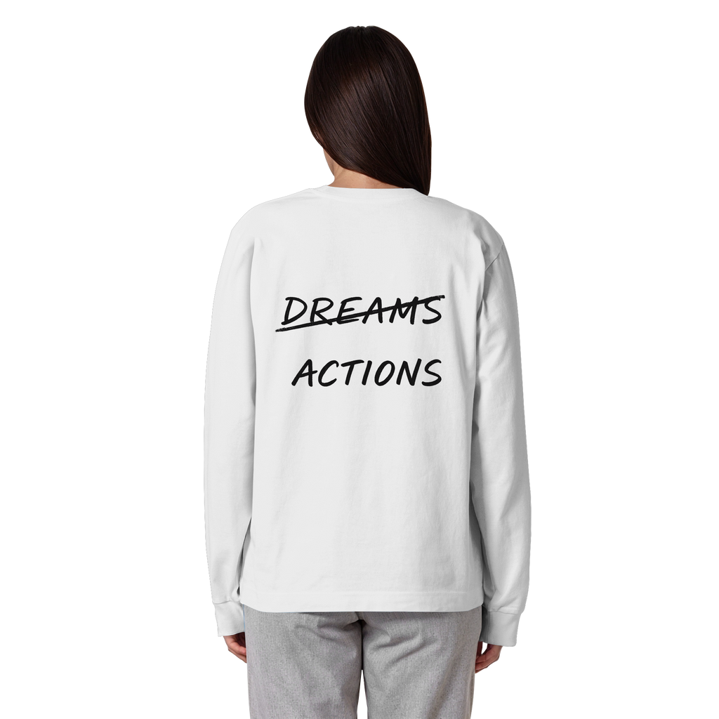 Action - Organic Heavy Oversized Longsleeve T-Shirt