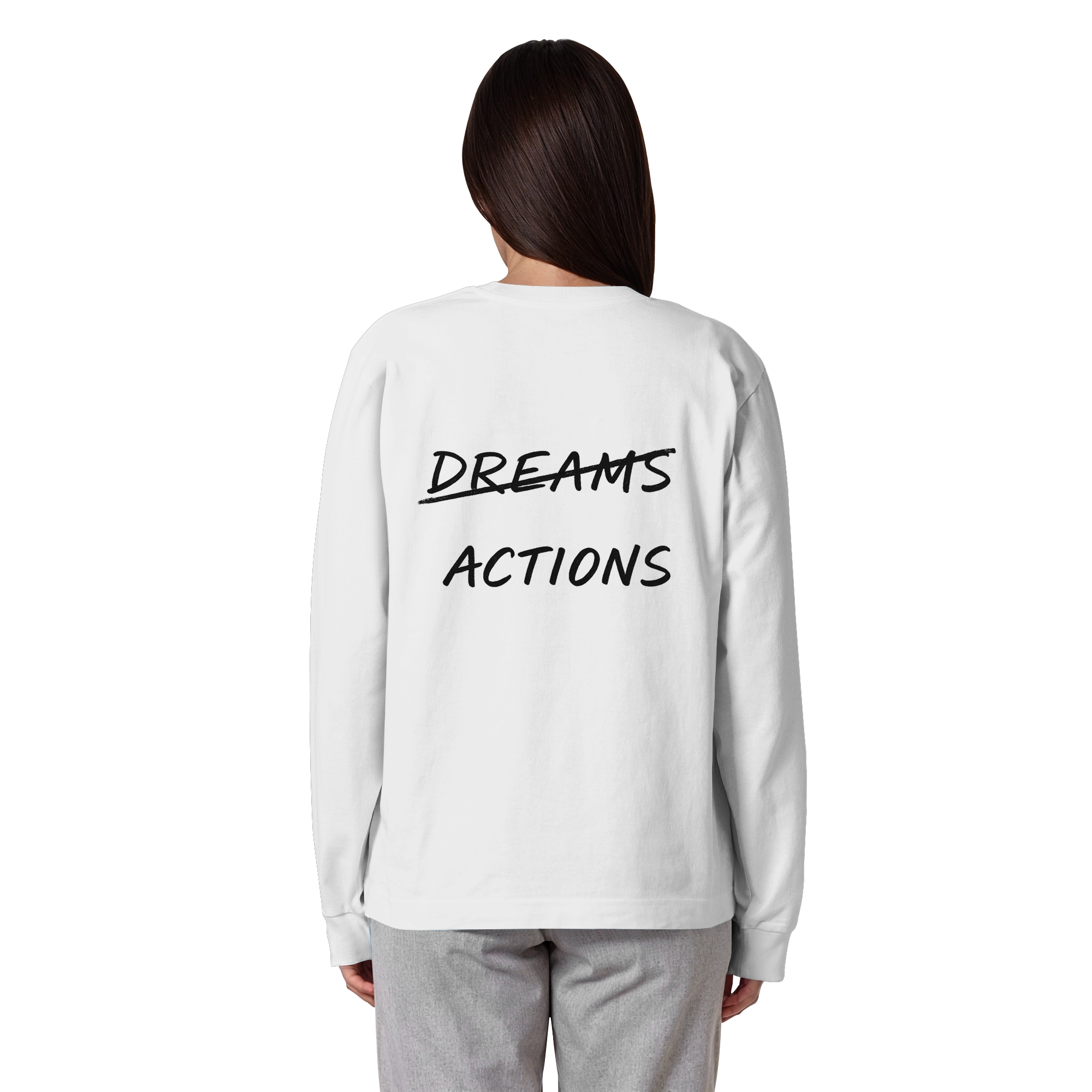 Action - Organic Heavy Oversized Longsleeve T-Shirt